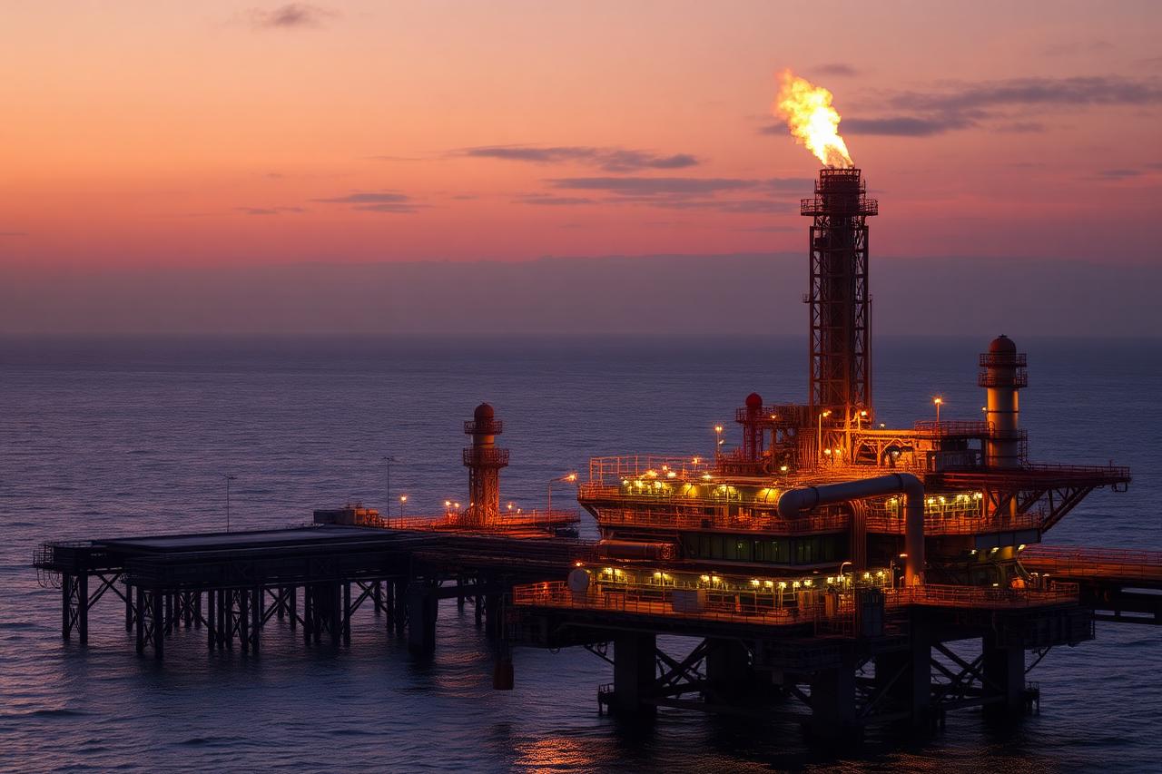 Oil and gas processing facility